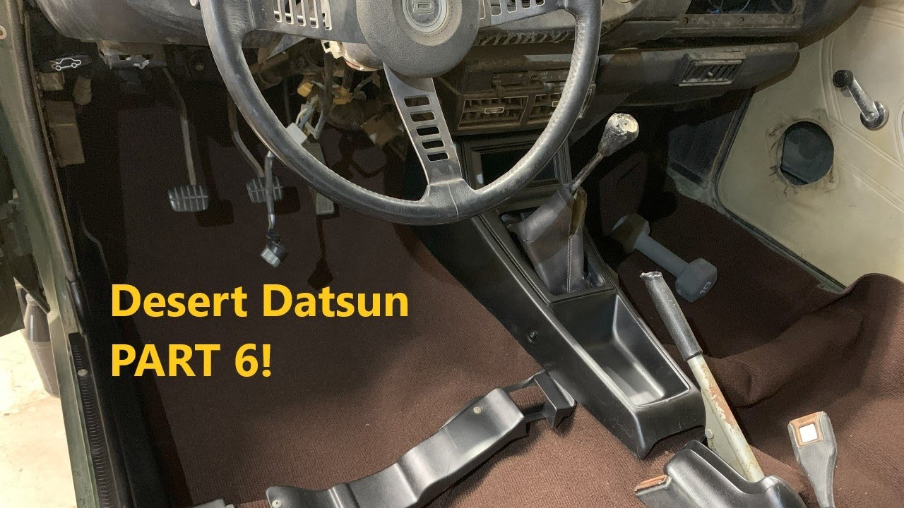 1977 Datsun B210 Part 6 | More Interior Work, Speedometer Repair, New Radio