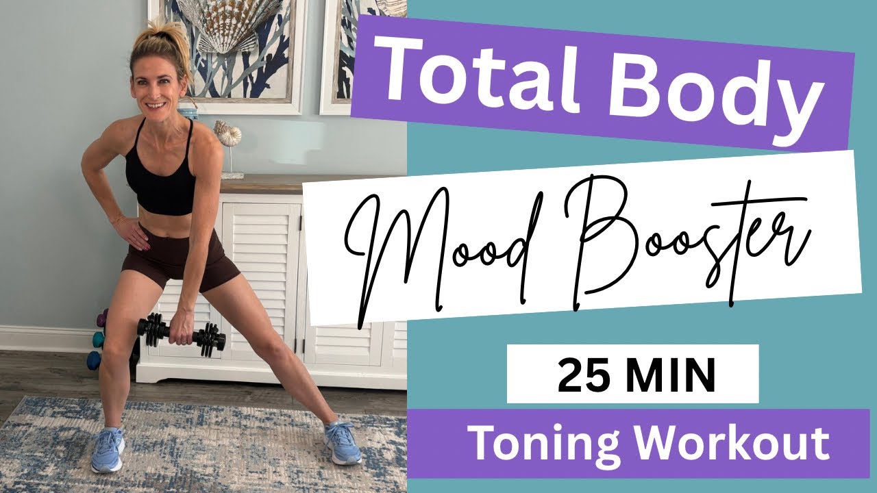 25 Minute Full Body Toning Workout | Mood Booster | No Repeat