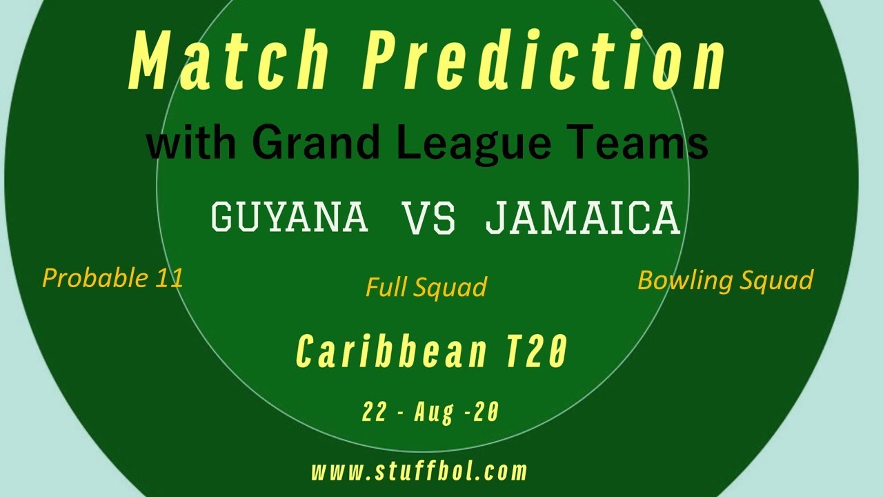 Guyana Vs Jamaica, 