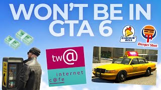 Things Gta 6 Wont Have Anymore Thanks To Modern Times