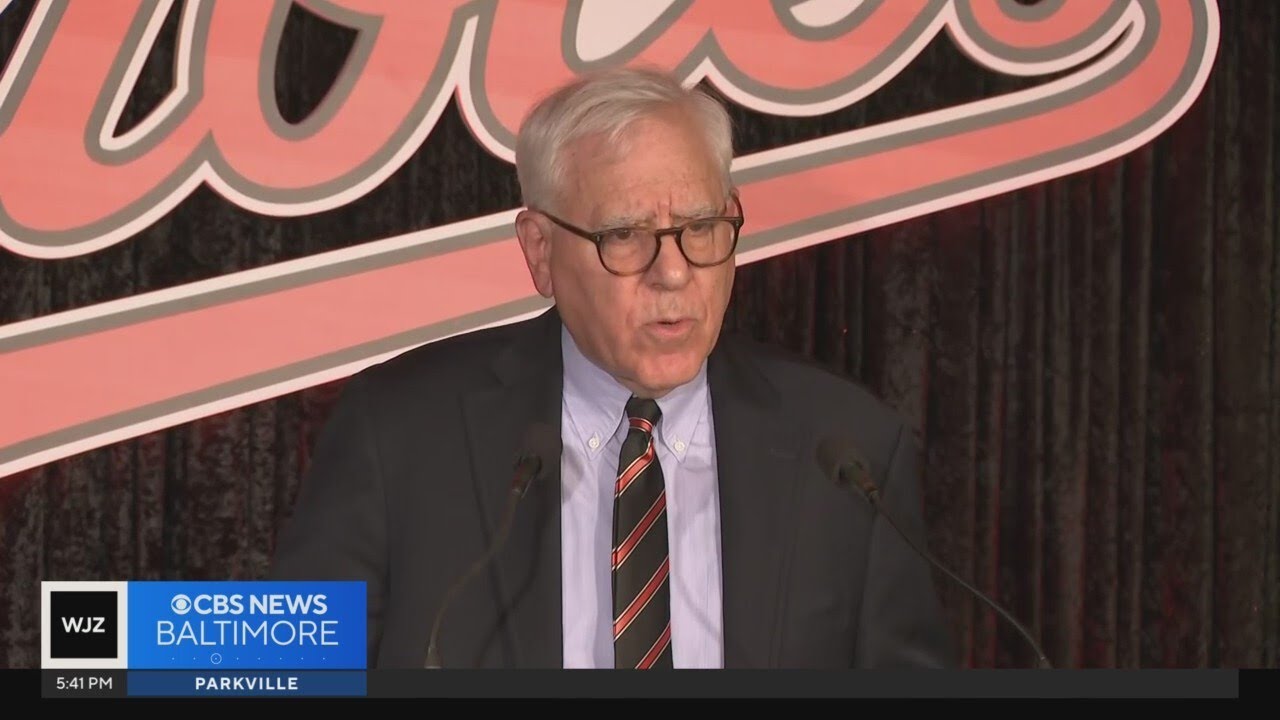 New Baltimore Orioles' owner David Rubenstein introduced before ...