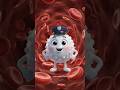 WBC - white Blood Cell #animation #knowledge #science #shortsfeed #facts