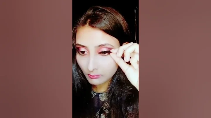 viral Magnetic eyelashes it's working or not 🤔 || #short #viralmakeup