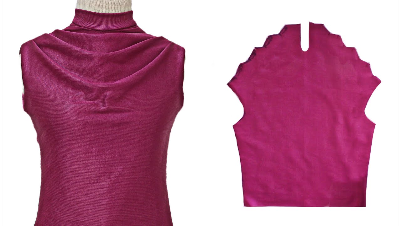 Учебное пособие по изготовлению верха с воротником-хомутом - шитье воротника-хомуты