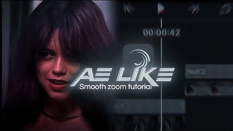 Ae- Like In Smooth zoom in Alight Motion - using Null Object