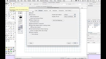 Vectorworks module 1, tutorial 1. Workspace