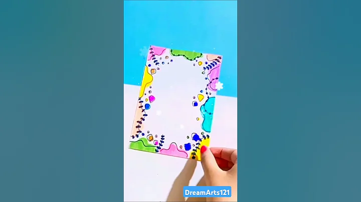 Border Designs | Title Page, Project, Assignment, Note Book Front Page Cover #trending #art #shorts