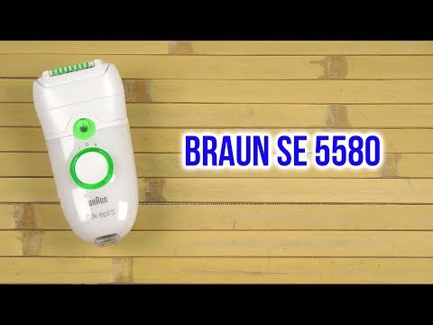 Распаковка BRAUN SE 5580
