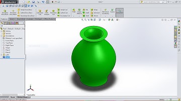 SolidWorks tutorial How to use Lofted Boss Base