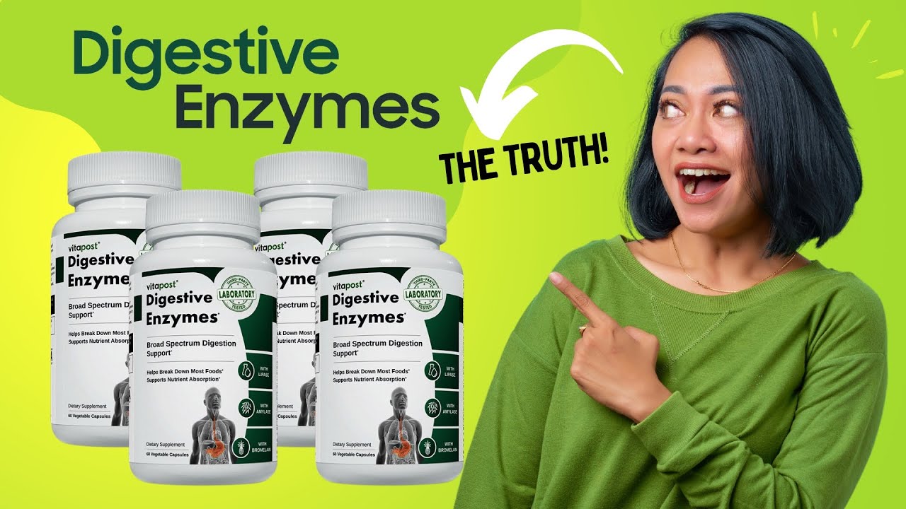 Digestive Enzymes - Digestive Enzymes Supplement - Digestive Enzymes Review