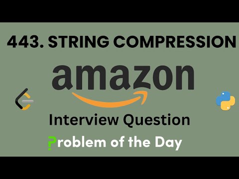 443. String Compression Leetcode-Medium | Top Interview Problem | Python
