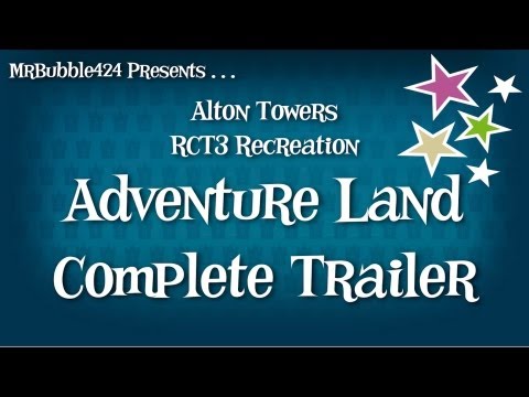 Adventure Land Complete Trailer - Alton Towers Recreation HD