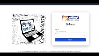 Build your competency framework in minutes!