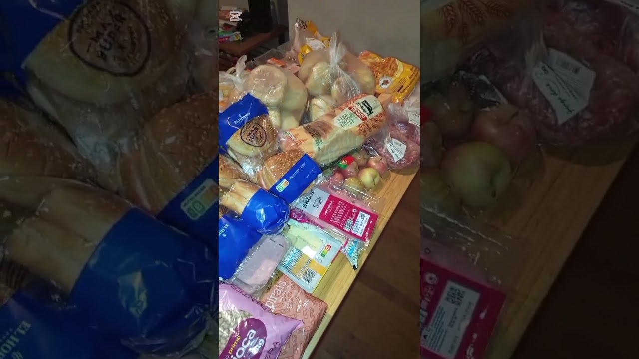 Compra do mês em Portugal 🇵🇹 quanto gastei? #comprassupermercado #compras 