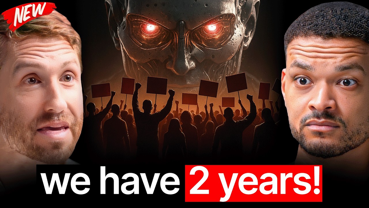 AI Expert: We Have 2 Years Before Everything Changes! We Need To Start Protesting! - Tristan Harris thumbnail