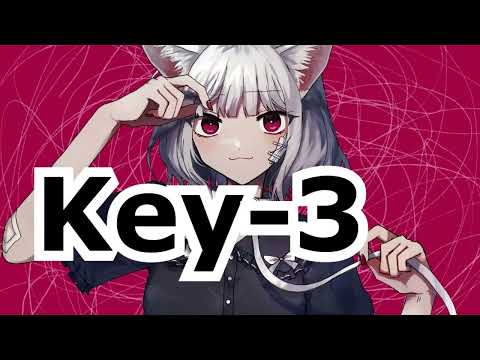 【ボーカル有/ニコカラ】 Keyー3　キャットラビング　キー変更