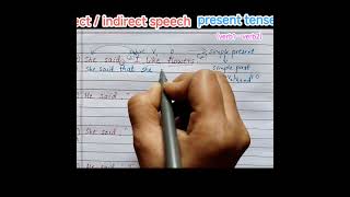 #how to change direct speech to indirect speech#conversion of direct to reported speech