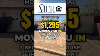 $1,295 Move-In Special: 3 Bed House for Rent in Phoenix, AZ