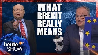 This is what Brexit REALLY means! German political comedy 'heute show' (English subtitles)