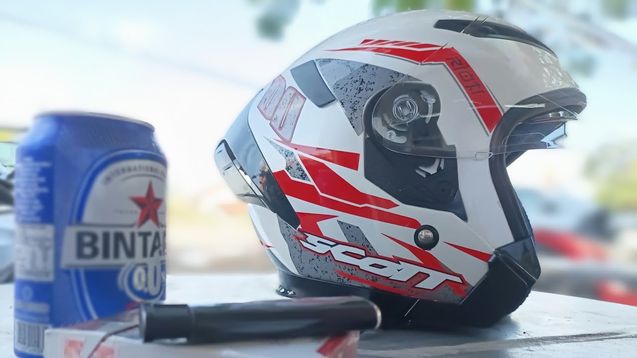 TES DRIVE HELM SCOTT GP TECH 🔥🔥 Gak 