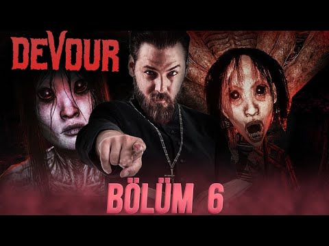 ELRAENN EKİP İLE DEVOUR KORKU OYUNU OYNUYOR ( FACECAM ) #6