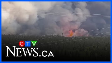 Warning about drones in fire areas