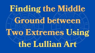 Finding the Middle Ground between Two Extremes