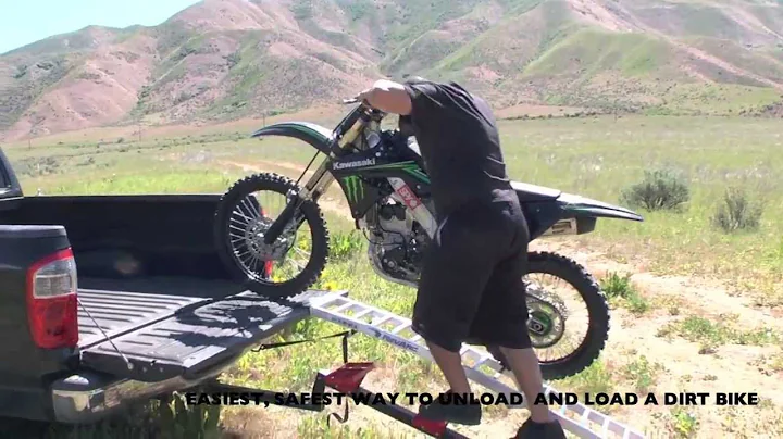 RevArc Smart Steps + RevArc MX Ramp = The easiest, safest way to load a dirt bike