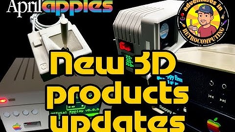 #AprilApples Updates on projects reviving classics: New Apple II Joystick, Floppy Emu, System Saver!