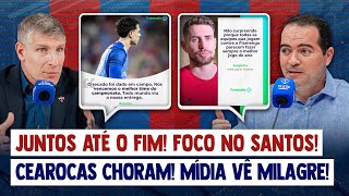 🚨 JUNTOS ATÉ O FIM! PALERMO FOCA NO SANTOS! MÍDIA PONTUA MILAGRE! FLAMENGUISTAS NÃO PARAM DE CHORAR!