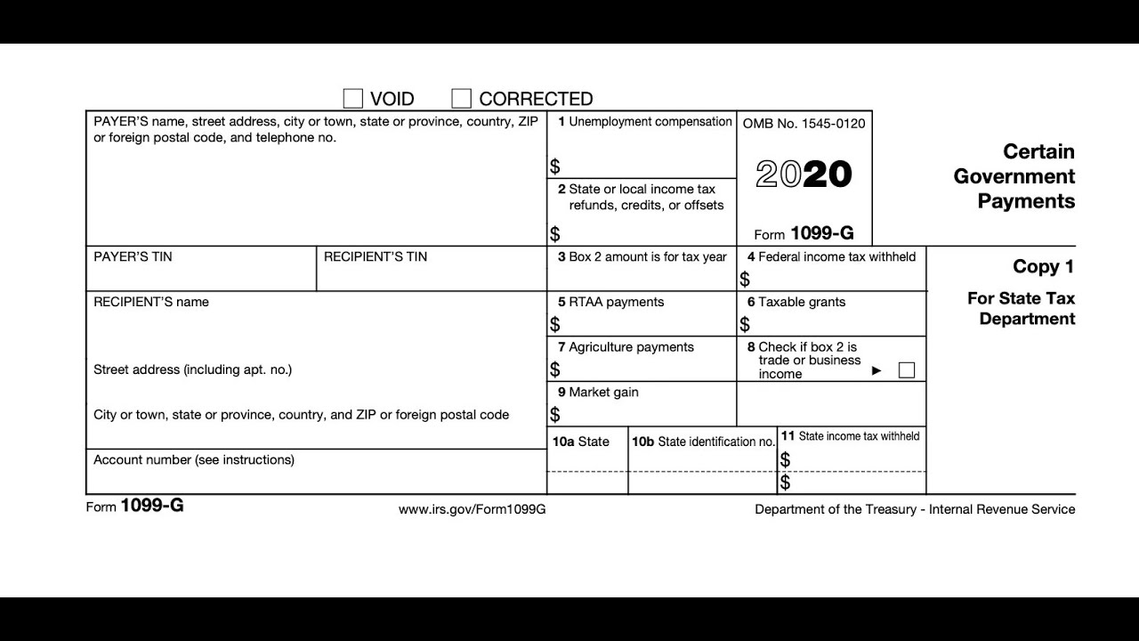 What Is Form 1099 g Unemployment Compensation YouTube What Is Form 1099 g Unemployment Compensation YouTube