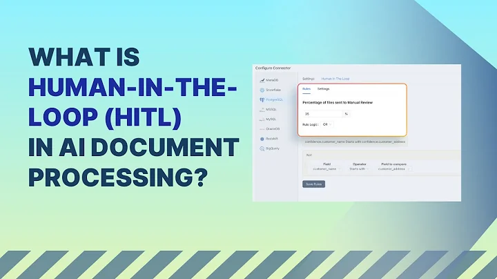 What is Human-in-the-Loop (HITL) in AI Document Processing?