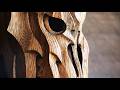 Sauron S Helmet From The Lord Of The Rings Wood Carving 
