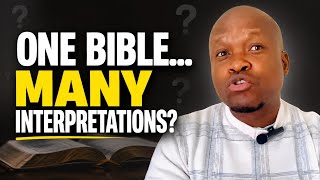 Should The Scripture Have One Interpretation