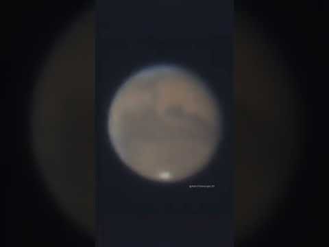 ✅ Как выглядит Марс в большой телескоп? (Sky-Watcher Dob 16' на SynScan) #телескоп #shorts #марс