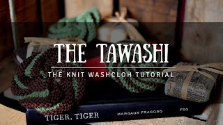 Learn To Knit - Tawashi Spiral Scrubbie Sponge Tutorial
