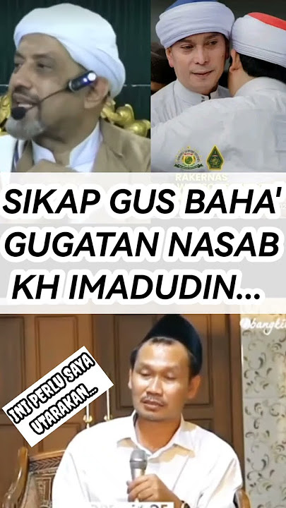 Uproar! WHAT IS GUS BAHA'S ATTITUDE TO THE SUIT OF HABIB BAKLAWI'S ANCESTOR KH IMADUDDIN!?! #pena...