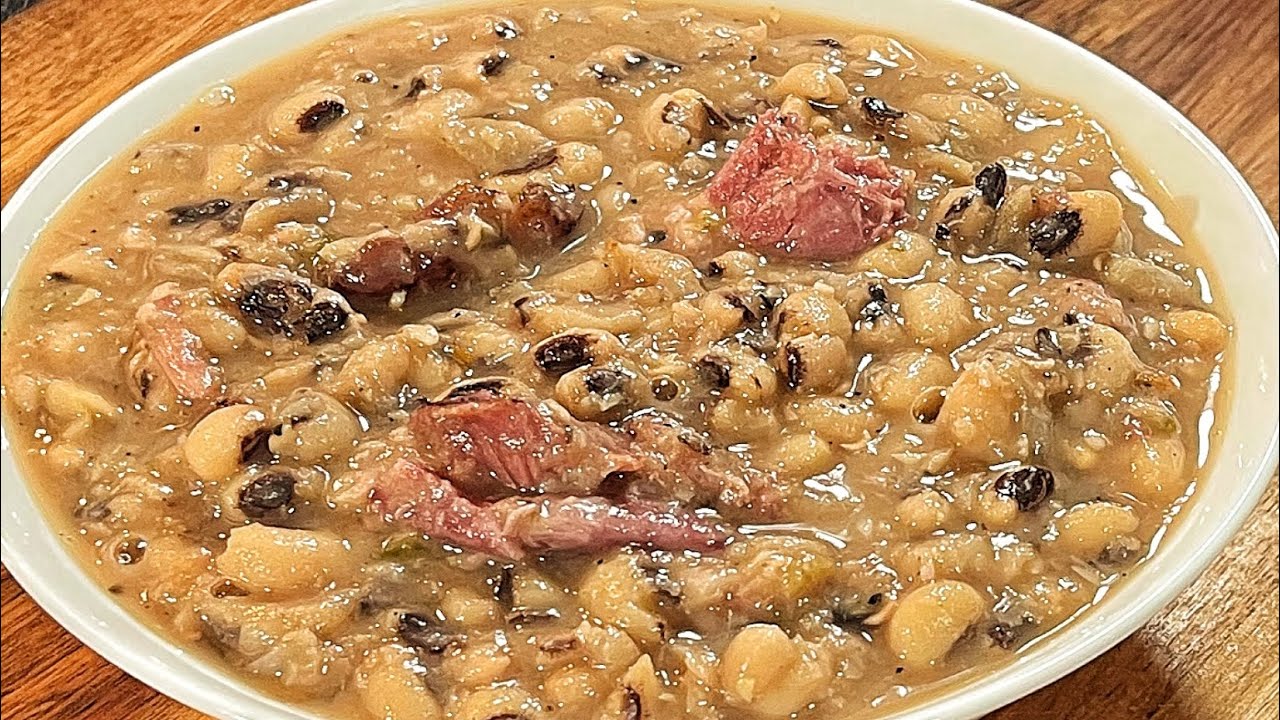 Лучший рецепт южного черноглазого гороха | Классический рецепт черноглазого гороха | Простой рецепт