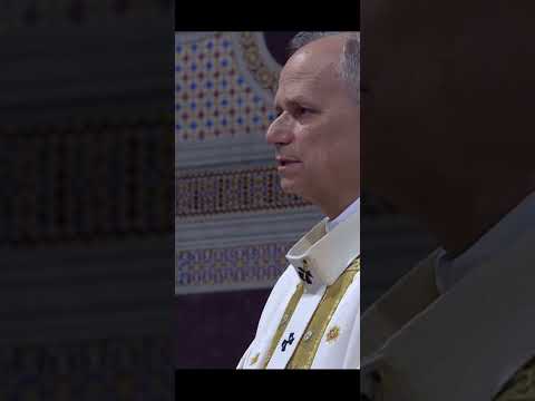 Pope Leo Sings Anima Christe At Mass Catholic Hymn Catholicchurch
