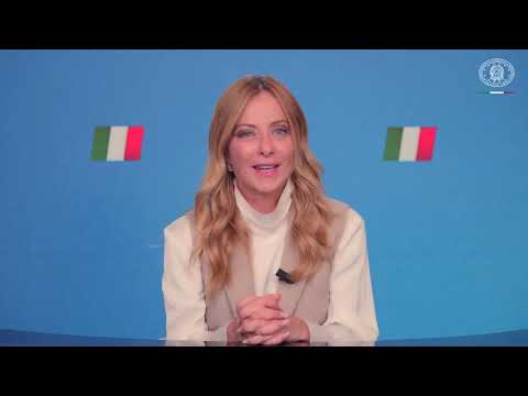 Abruzzo Economy Summit, videomessaggio del Presidente Meloni