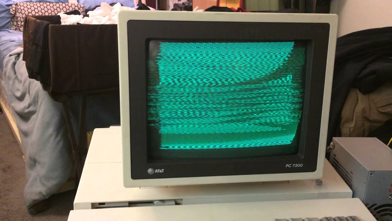 AT&T 7300 Power-up with "Snow" - part 1