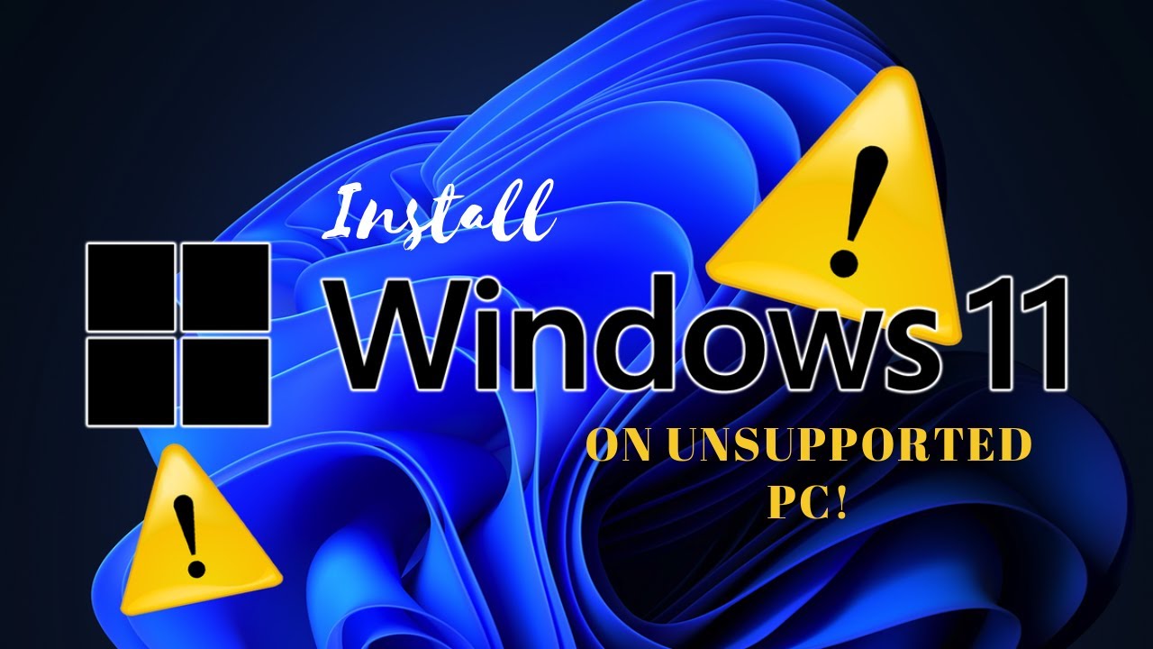 How to install Windows 11 on Unsupported PC |Step by Step DoubleH ...
