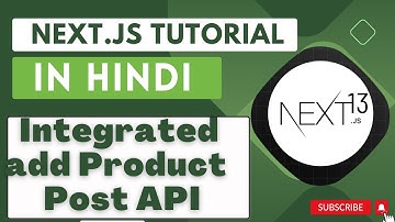 Next JS tutorial in Hindi #48 Integrated POST API  with mongoDB in Next.js 13.4
