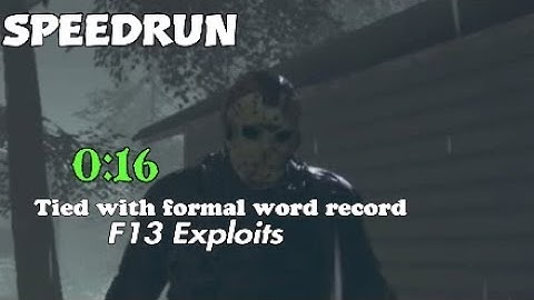Friday the 13th: The Game | speedrun: offline bots: kill one | Tied for World Record