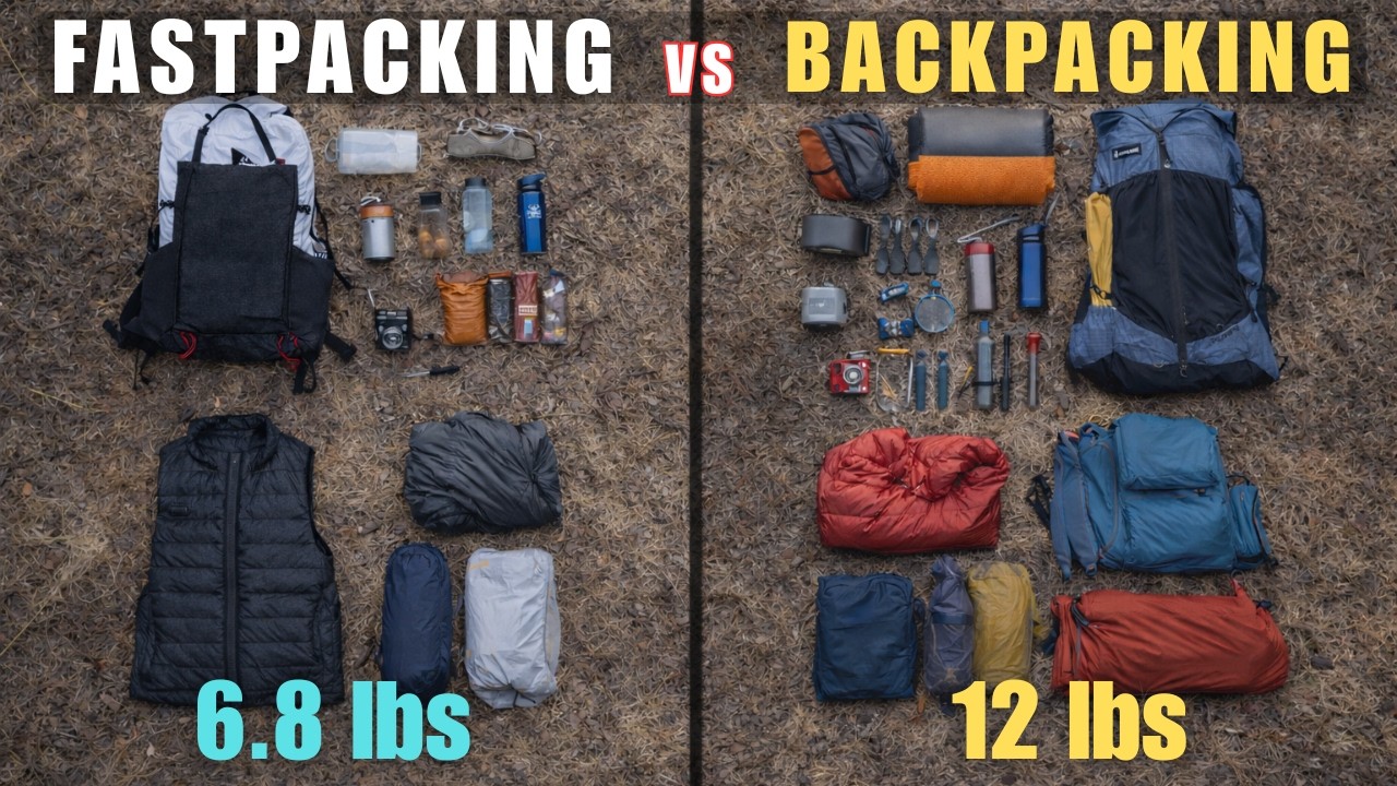 Быстрые походы против пеших походов | 6,8 фунтов против 12 фунтов (сравнительный тест)