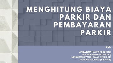 MEMBUAT PROGRAM VISUAL BASIC 6.0 - UNIVERSITAS GUNADARMA Menghitung Biaya Parkir & Pembayaran