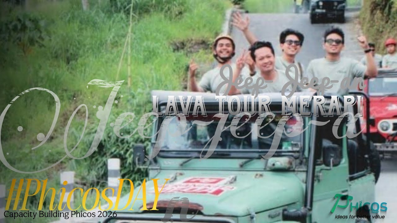 Menikmati Wisata Lava Tour Merapi #CapacityBuildingPhicos2026
