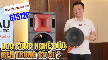Loa công nghệ Đức Audiocenter GT512P bên trong có gì ??