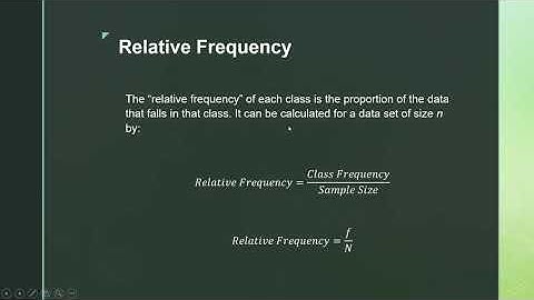 Class Boundaries Class Mark and Relative Frequency
