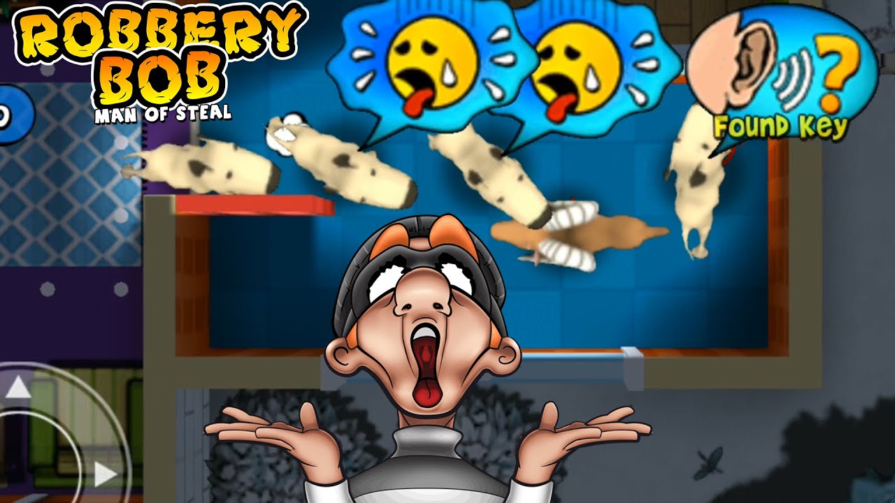 Robbery Bob 1 | Moutain Goat Vs Angry Dogs | Part 10